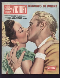 FOTOROMANZO VICTORY 28/1955 MERCATO DI DONNE (A PERILOUS JOURNEY) VERA RALSTON - Picture 1 of 1