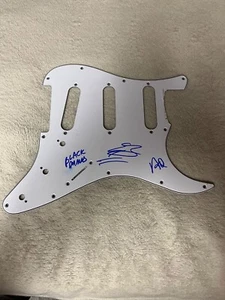 The Black Pumas Band Signed Autographed Strat Pickguard - Picture 1 of 1