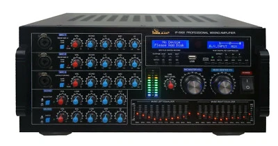 IDOLmain IP-5900 6000W Karaoke Mixing Amplifier with Bluetooth Optical HDMI - Image 1 of 2