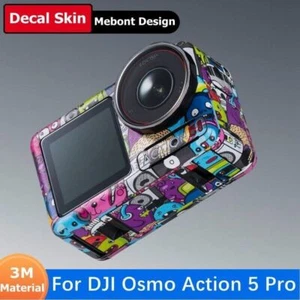 Recubrimiento de calcomanía Mebont para cámara de acción profesional DJI Osmo Action5 película envolvente de vinilo - Imagen 1 de 66