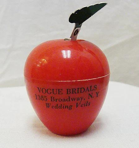 Vintage Red Apple Tape Measure, Vogue Bridals, NYC Cover