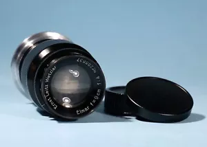 Ernst Leitz Leica 90mm 9cm f/4 Elmar RARE Black Lens * PRE-WAR 1936 * LTM M39 M - Picture 1 of 7