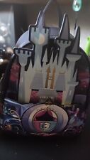 Loungefly Disney Princess Cinderella Castle Series Mini Backpack Carriage