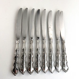 Oneida Mozart Set (8) Abendessen 9" Messer Deluxe Edelstahl Besteck Silberbesteck - Bild 1 von 13