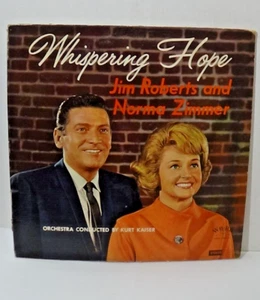 Jim Roberts Norma Zimmer Whispering Hope Kaiser Vinyl Record 1966 Word WST-8364 - Picture 1 of 2