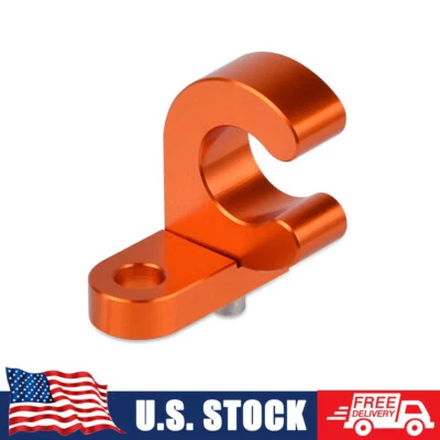 Rear Brake Line Hose Cable Clamp Guide For KTM 200 250 300 450 XCW XC 2006-2007 - Image 1 of 4