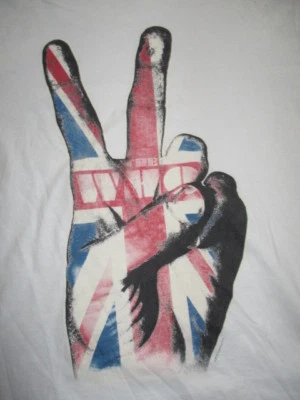 The WHO Repro British Flag in Peace (Y XL) T-Shirt ROGER DALTRY / PETE TOWNSHEND - Image 1 of 2