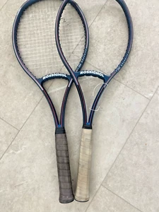 NOS Rossignol inverted bridge F250 graphite racket 1980s Wilander unstrung/strug - Picture 1 of 5