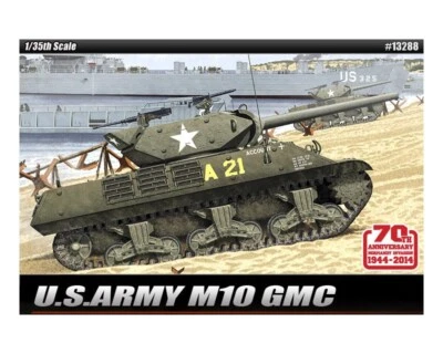 Academy U.S. Army M10 GMC 70th ann. Normandy invasion 1944 1:35 13288 modellismo - Immagine 1 di 4