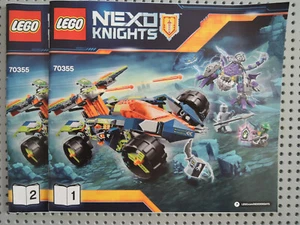 LEGO Bauanleitung / Instruction Nexo Knight 70355 Heft 1 + 2 - Bild 1 von 1