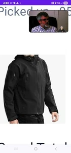 Free Soldiertactical Men's Outdoor Waterproof Soft Shell Hooded Tactical Jacket - Picture 1 of 1