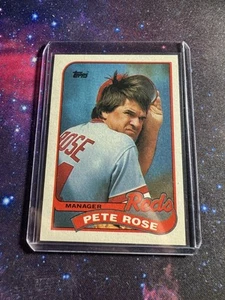 1989 Topps #505 Pete Rose Cincinnati Reds - Picture 1 of 2