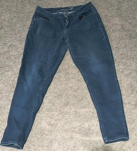 Seven7 Leggings Women's Size 10 Blue Dark Wash Denim - Picture 1 of 9