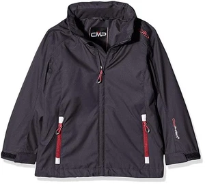 CMP girls' jacket, hooded jacket, outdoor jacket, anthracite-ibisco, 152 cm... - Picture 1 of 3