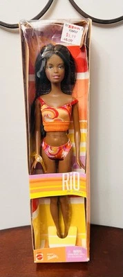 2002 Christie Friend of Barbie Rio De Janeiro Barbie Mattel Doll #56881 - Image 1 of 4