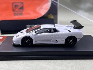 DCM 1:64 White 1999 Diablo GTR Racing Sports Model Diecast Metal Toy Collection - Picture 1 of 9