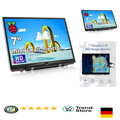 7 Zoll Raspberry Pi Display | HDR-Modus | Tragbarer Monitor - Bild 1 von 4