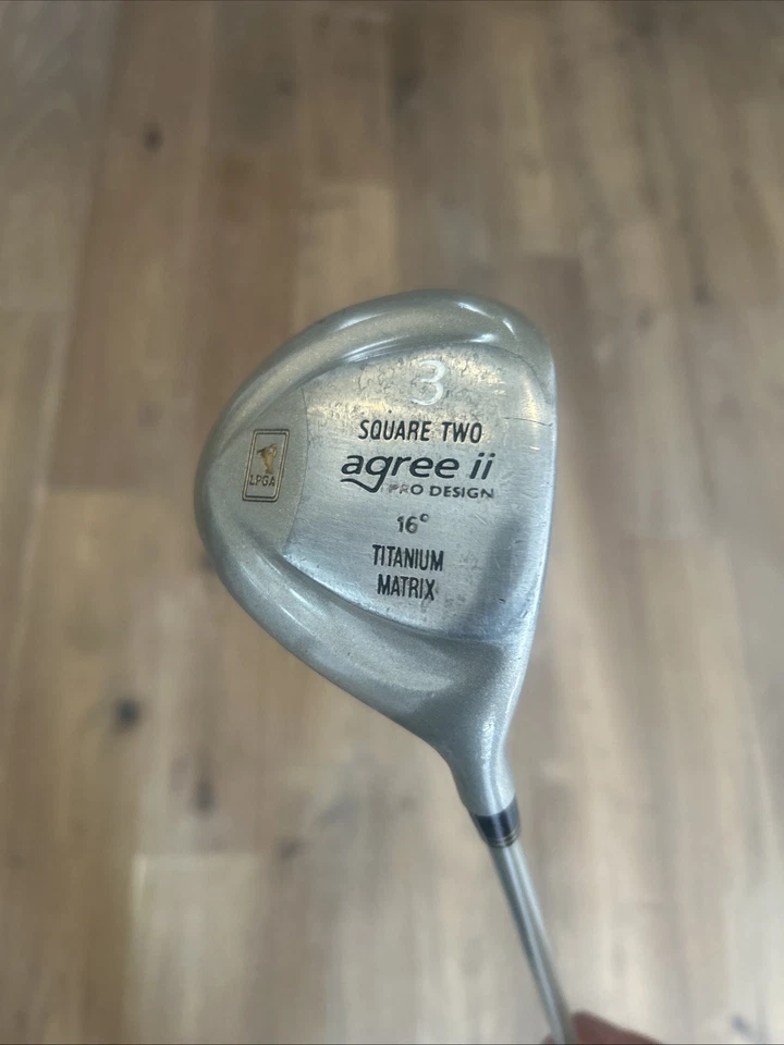 Square Two agree ii LPGA 3-Wood ⛳RH 16° Loft Ladies Flex Graphite Shaft ~42" - Image 1 of 4