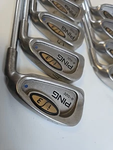 PING i3 O-SIZE IRONS 3-SW REGULAR FLEX CUSHIN JZ Blue Dot PN8347 - Picture 1 of 20