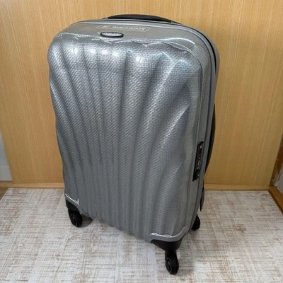 Samsonite Cosmolite Spinner 36L Silver 4-wheels Carry Case Suitcase - Image 1 of 4