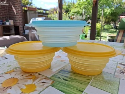 Tuppwerware Mini-Max Set: 2 x 700 ml e 1 x 900 ml - Immagine 1 di 4