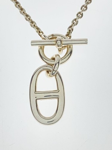 HERMÈS Collana HERMES Sheine dunkl amuleto donna con top SLV usata