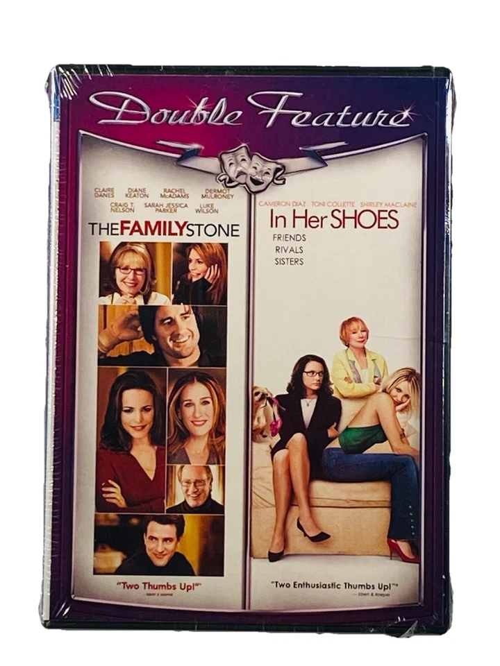 The Family Stone / In Her Shoes (2-disc DVD 2009 FS) PG Family Comedy - Image 1 of 3