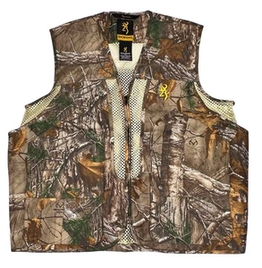 Browning Reactar Camo Realtree Extra Mesh Vest Hunting Size Men’s Large - Picture 1 of 11