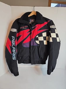 Chaqueta de moto de nieve Polaris Extreme Racing Hein Gerike para hombre M a cuadros - Imagen 1 de 11