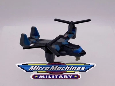 Micro Machines Military OV-22 Osprey Helicopter Galoob LGTI 1998 - Image 1 of 3
