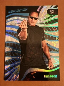 2023 Panini Revolution WWE Legends The Rock Dwayne Johnson Cosmic 79/199 #130 - Picture 1 of 2