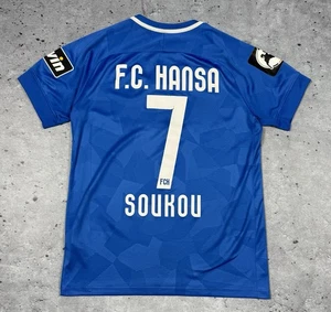Hansa Rostock Player Issue Nike 2018-2019 Football Soccer Shirt Jersey Size M - Picture 1 of 12