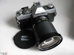 Minolta SLR Kamera XG2 + Vivitar 28-105 / 3,5-4,5 Zoom+Macro Objektiv lens - Bild 1 von 7