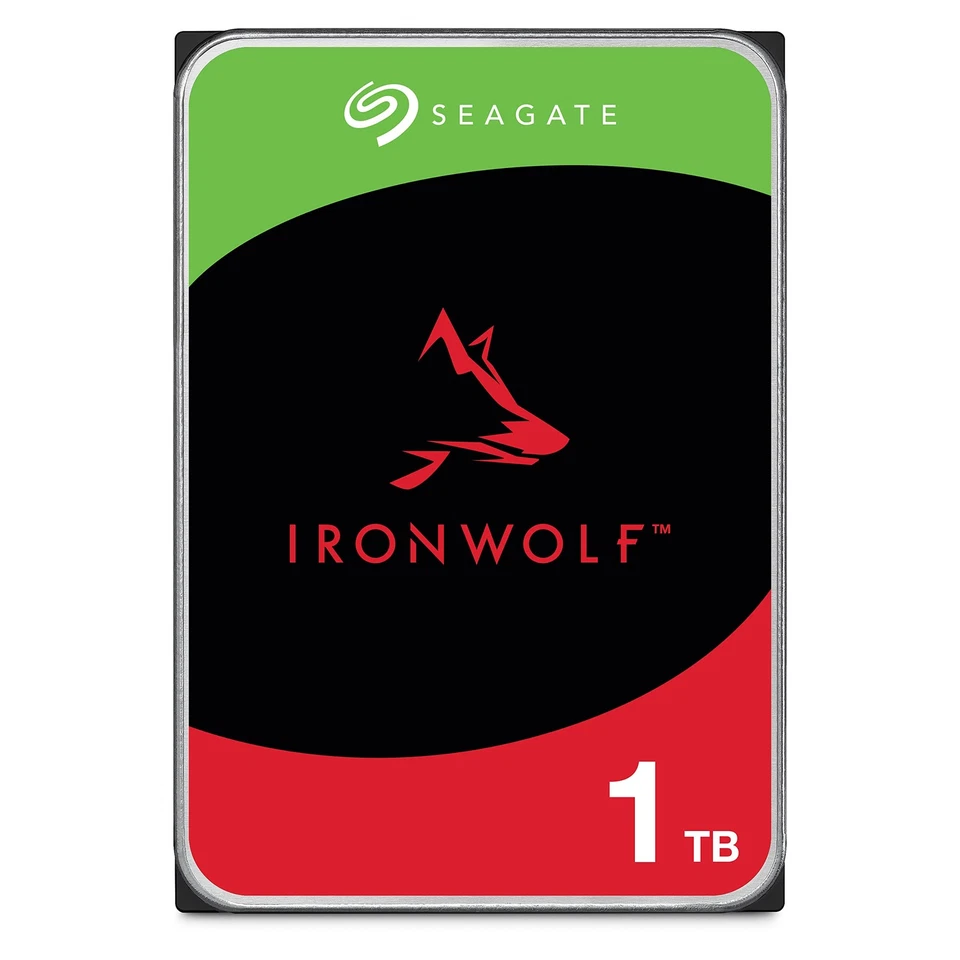 SEAGATE IRONWOLF ST1000VN008 HDD 1.000GB SATA III 3.5" 5.400rpm
