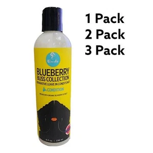 Curls Blueberry Bliss Reparative Leave In Conditioner 8oz Each Choose Pack Count - Picture 1 of 7