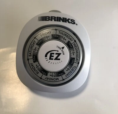 Brinks* Temporizador interior preestablecido para vacaciones/seguridad/vacaciones 42-1009 EZ  Foto 1 de 4