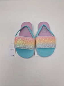 Deslizantes para niñas Reino Unido Talla 7 (EUR Talla 24) TOTALMENTE NUEVOS - Imagen 1 de 2
