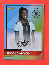 Panini Women's Football World Cup 2023 Trading Card DFB Nicole Anyomi Autograph Signed