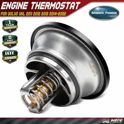1x Termostato para Volvo VNL 2011 2012 2013 2014 2015 2016 2017 2018 2019-2022 Foto 1 de 4