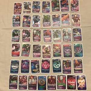 Paket 43 Karten Marvel Ohne double - Enthüllt Farbton Macht (Leclerc) Sammlung - Bild 1 von 3