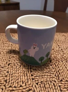 Concombre Yuka Saji Cat Amour Mug by Decole 8 oz Bunnies And Turtle Yahhooo - Picture 1 of 10