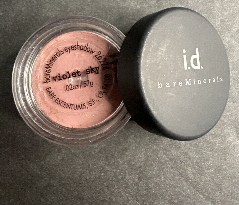 Bare Minerals i.d. ID Eyeshadow .57g Loose Powder Eye Color VIOLET SKY - Image 1 of 3