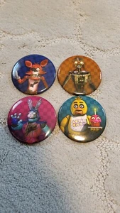 PAX West Exclusive 2024 FNAF Button Pin Five Nights Freddy’s 10th Birthday  - Picture 1 of 1
