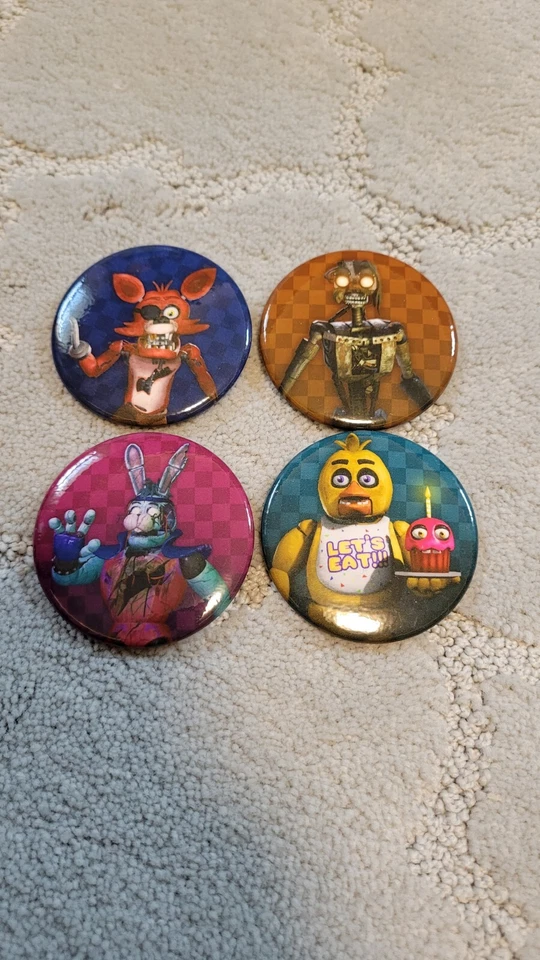 PAX West Exclusive 2024 FNAF Button Pin Five Nights Freddy’s 10th Birthday  - Image 1 of 1