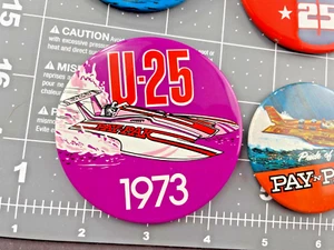 PRIDE OF PAY'n PAK VINTAGE, HYDROPLANE RACING Pin Lot of 7, HARD TO FIND PINS hr - Picture 1 of 7