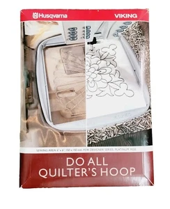 Husqvarna viking Do All Quilter's Hoop for Designer series and Platinum 955E - Picture 1 of 20