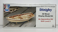 Vintage The Dinghy Model Kit Midwest Products All Wood Ship Kit # 950