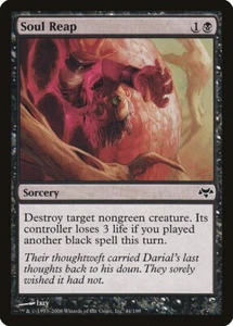 MTG Eventide Foil Common Soul Reap Excellent - NM - Imagen 1 de 1