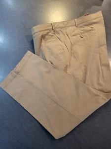 Jonathon Charles Big & Tall Baumwoll Chinohose mit Stretch, Beige 56 S W56 L29 - Bild 1 von 3