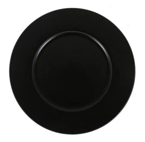 Dinner plates main course black porcelain 28cm BONNA Notte NEAT - Picture 1 of 7